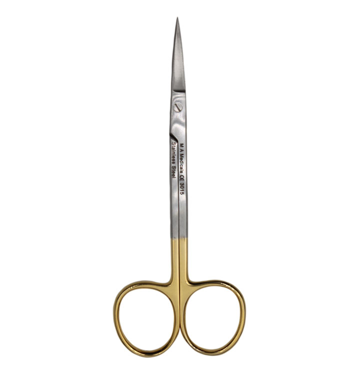 IRIS 11.5cm Straight, TC - Suture Scissor