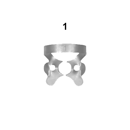 Premolars: 1 (Rubberdam clamps) - 5732-1