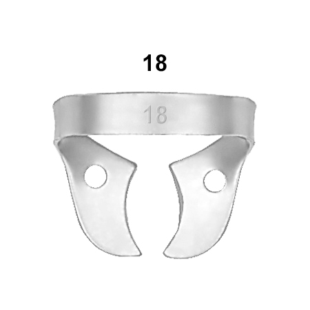 [5731-18] Universal: 18 (Rubberdam clamps)