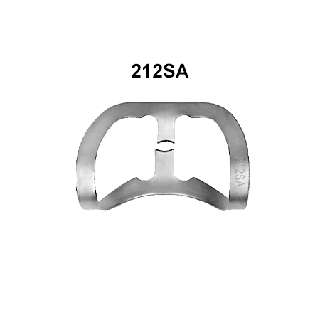 [5733-212SA] Anterior clamps: 212SA (Rubberdam clamps)