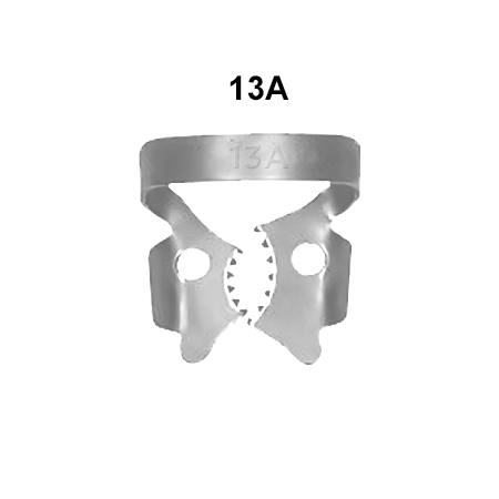 [5734-13A] Lower jaw molars clamps: 13A (Rubberdam clamps)
